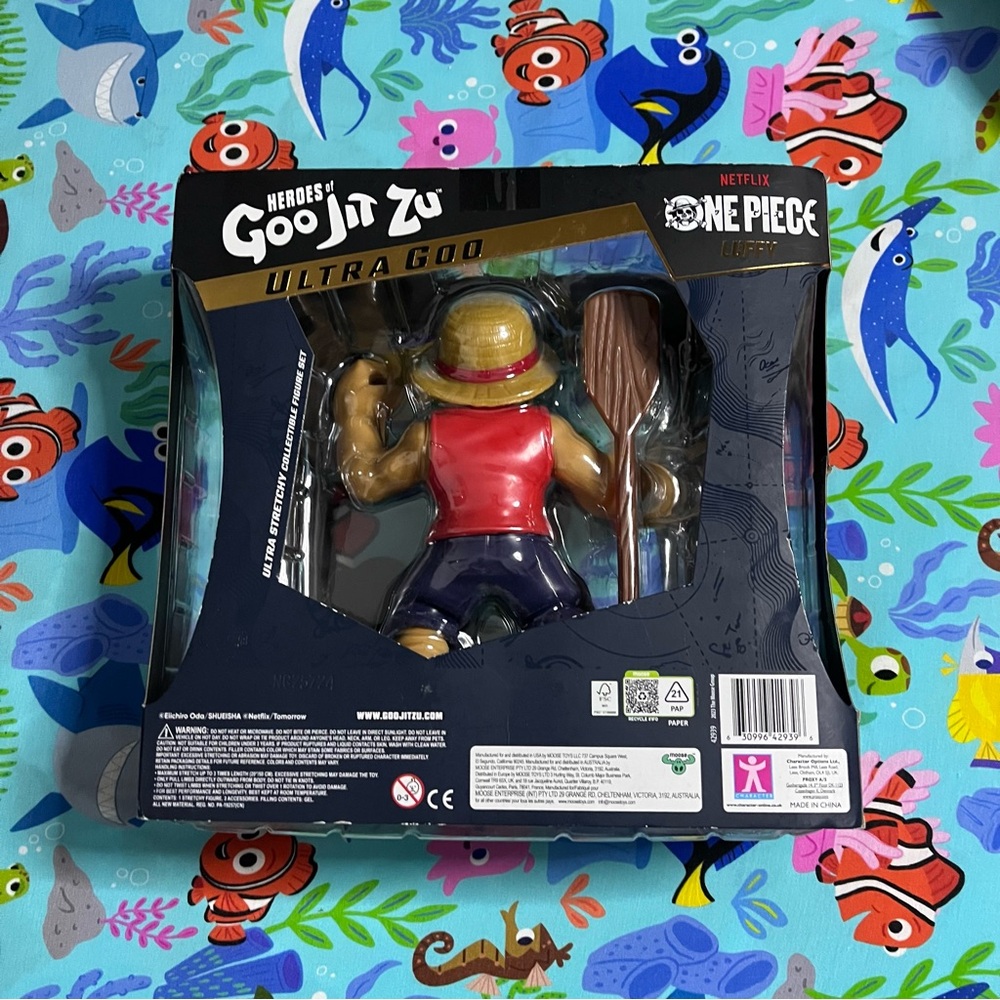New Heroes of Goo Jit Zu Ultra Goo Collector's One piece Luffy figure - Picture 6 of 7